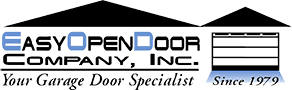 Easy Open Door your garage door specialists logo