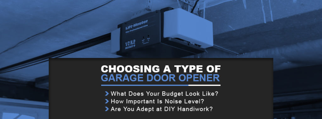 Choosing a Garage Door Opener