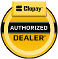 authorized Clopay dealer logo decal