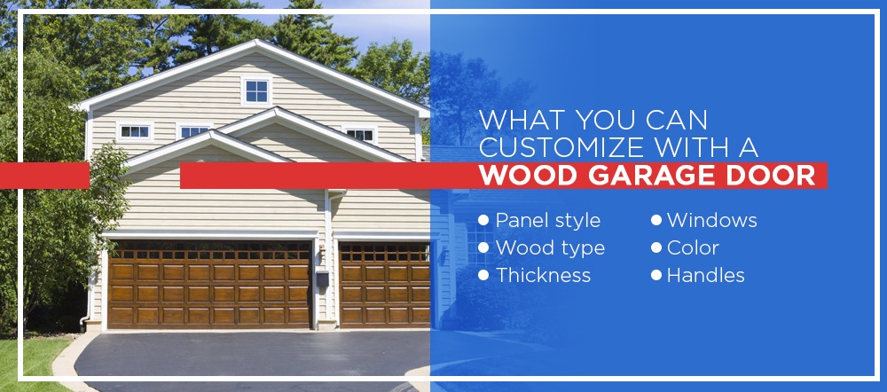 Wood Garage Door Customizations