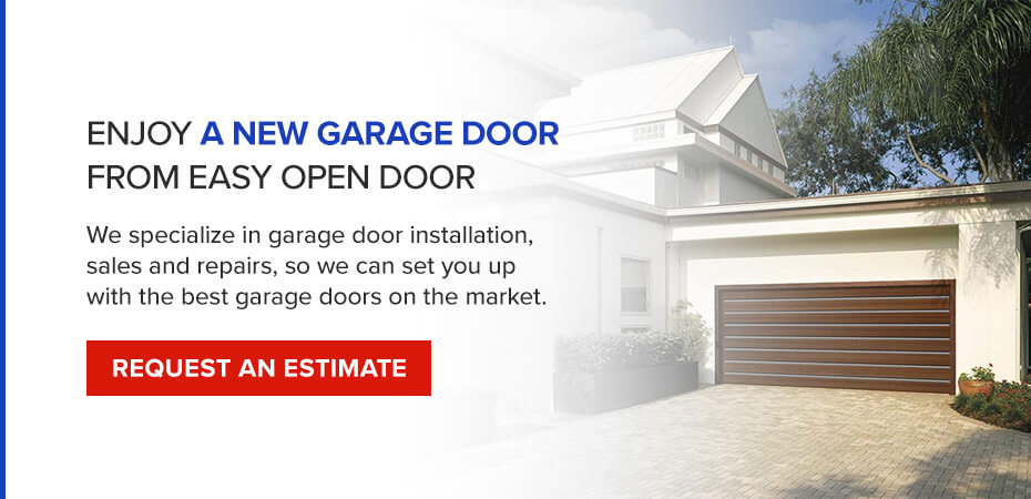 ENJOY A NEW GARAGE DOOR FROM EASY OPEN DOOR