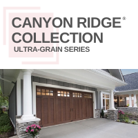 Canyon Ridge - Ultra Grain Garage Door Collection