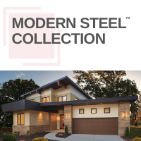 Modern Steel Garage Door Collection