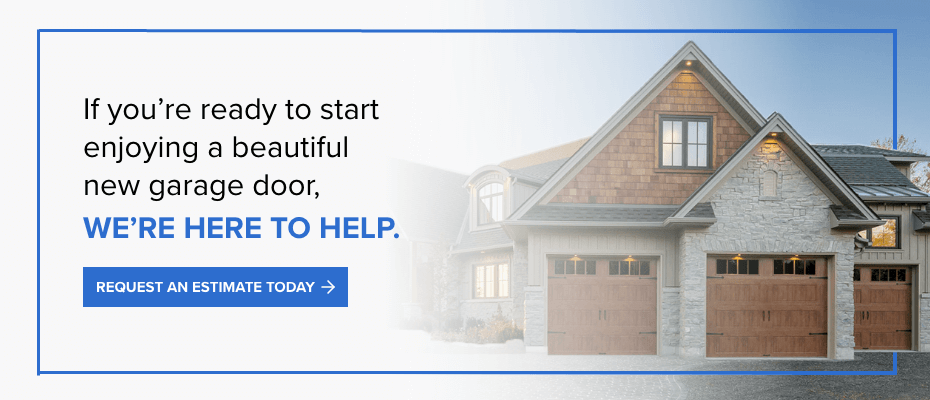 request an estimate from trusted garage door installers in your area
