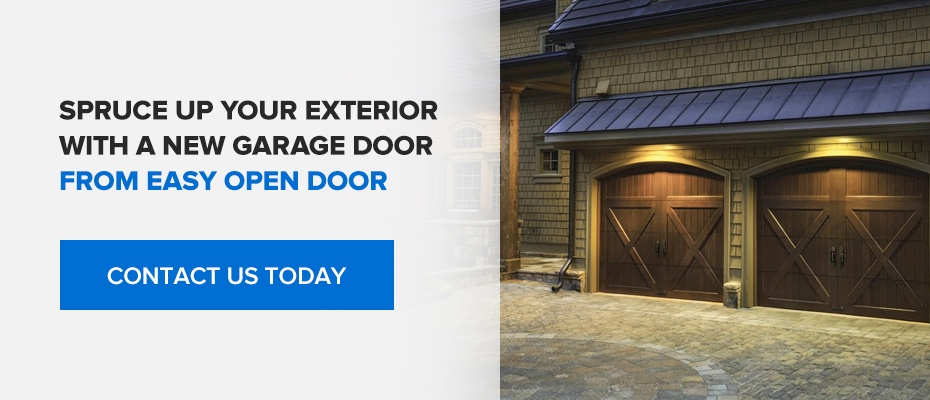 Spruce Up Your Exterior With a New Garage Door From Easy Open Door