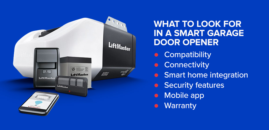 What to Look for in a Smart Garage Door Opener