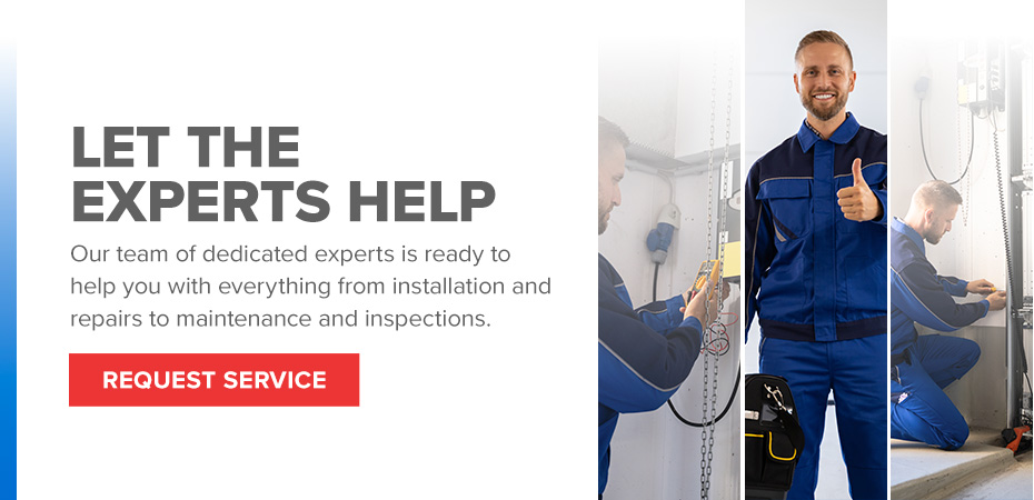 let the garage door experts help