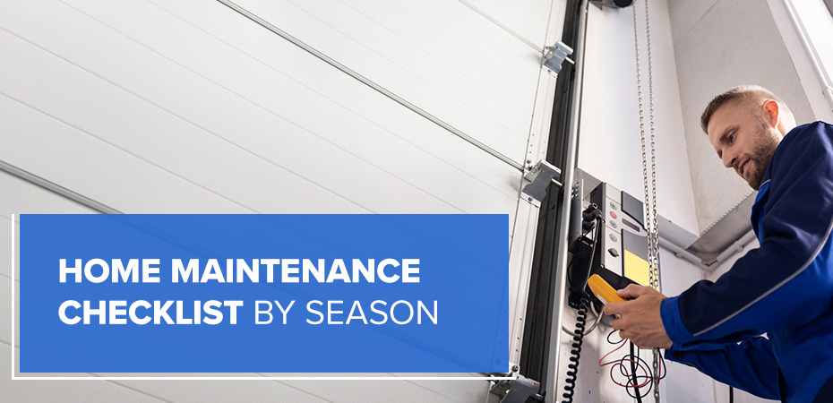 home maintenance checklist by season